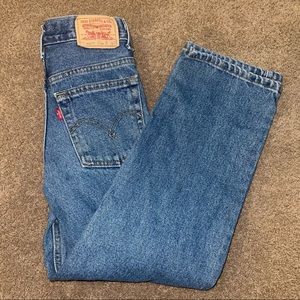 Levi’s 550 Relaxed Fit 10 Slim 23X25